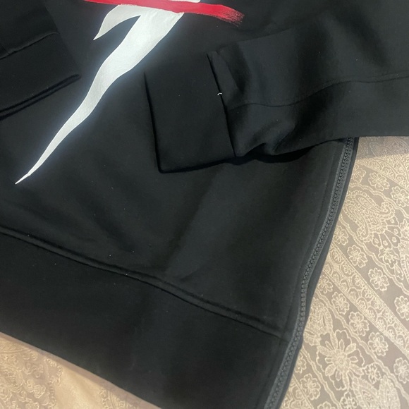 Neil Barrett Lightning Bolt  Neoprene Side-zip Sweatshirt - Picture 8 of 11